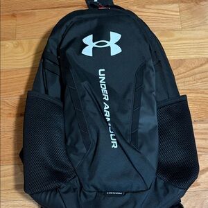 Under Armour Black and White Backpack